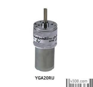 永磁直流齿轮减速电机YGA20R Series